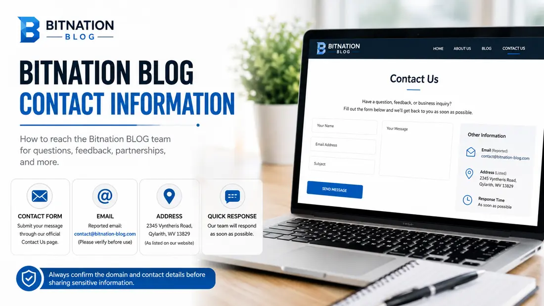 Bitnation-Blog Contact Information How to Reach the Site