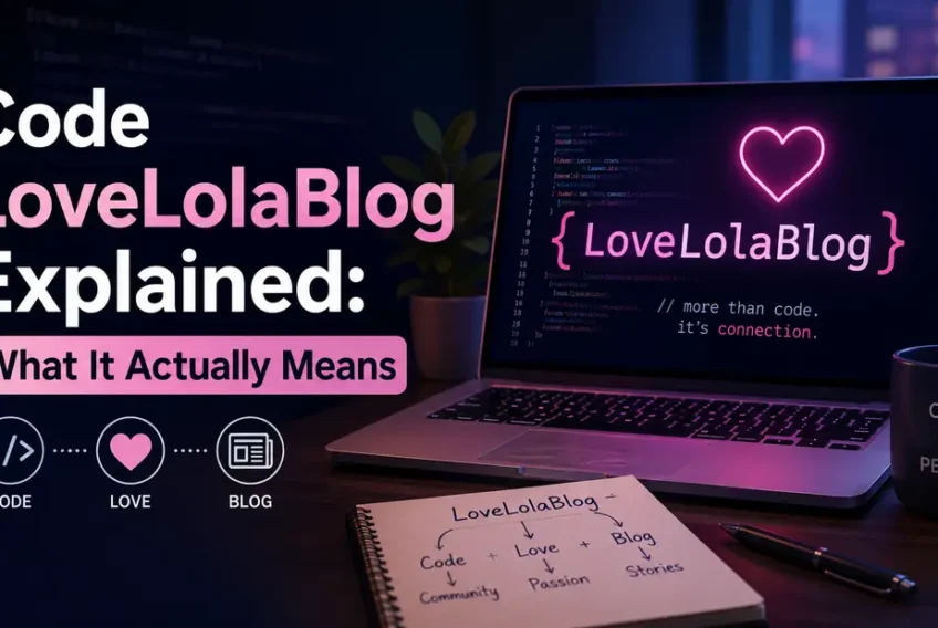 Code LoveLolaBlog Explained What It Actually Means