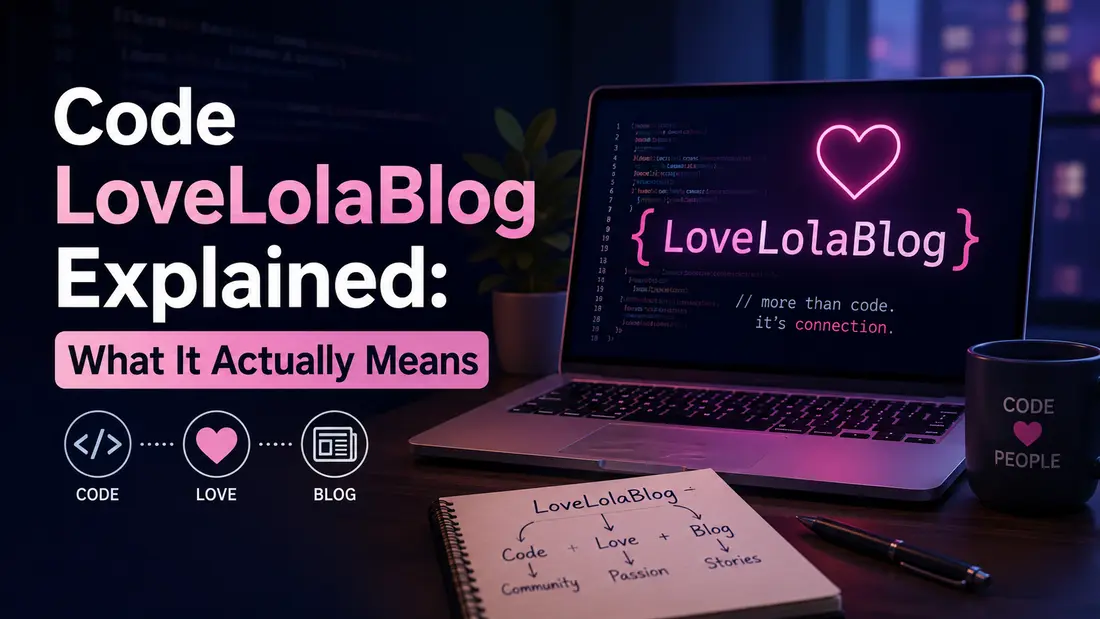 Code LoveLolaBlog Explained What It Actually Means