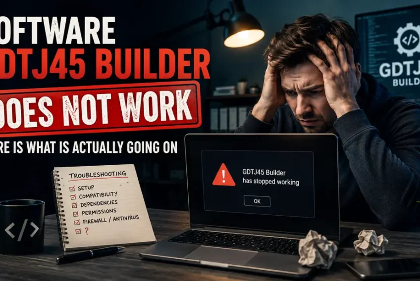 Software GDTJ45 Builder Does Not Work Software GDTJ45 Builder Does Not Work