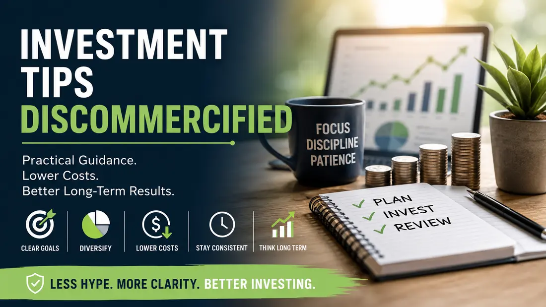 Investment Tips Discommercified 10 No-Hype Rules for Smarter Investing
