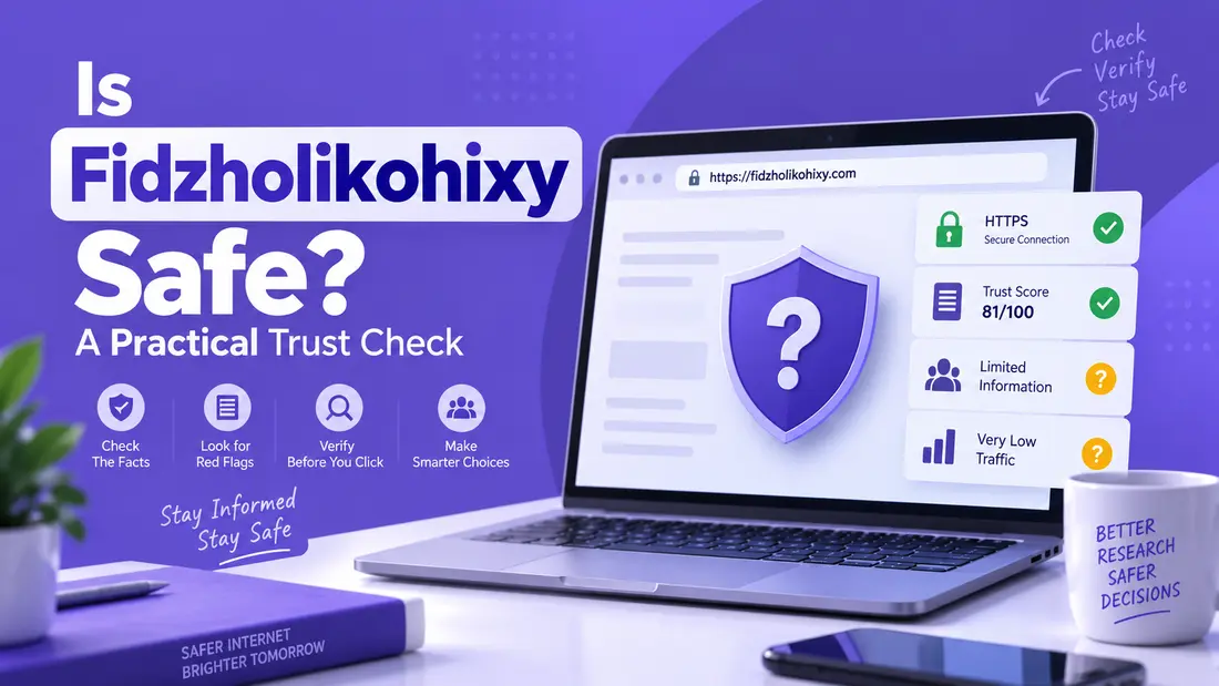 Is Fidzholikohixy Safe A Practical Trust Check
