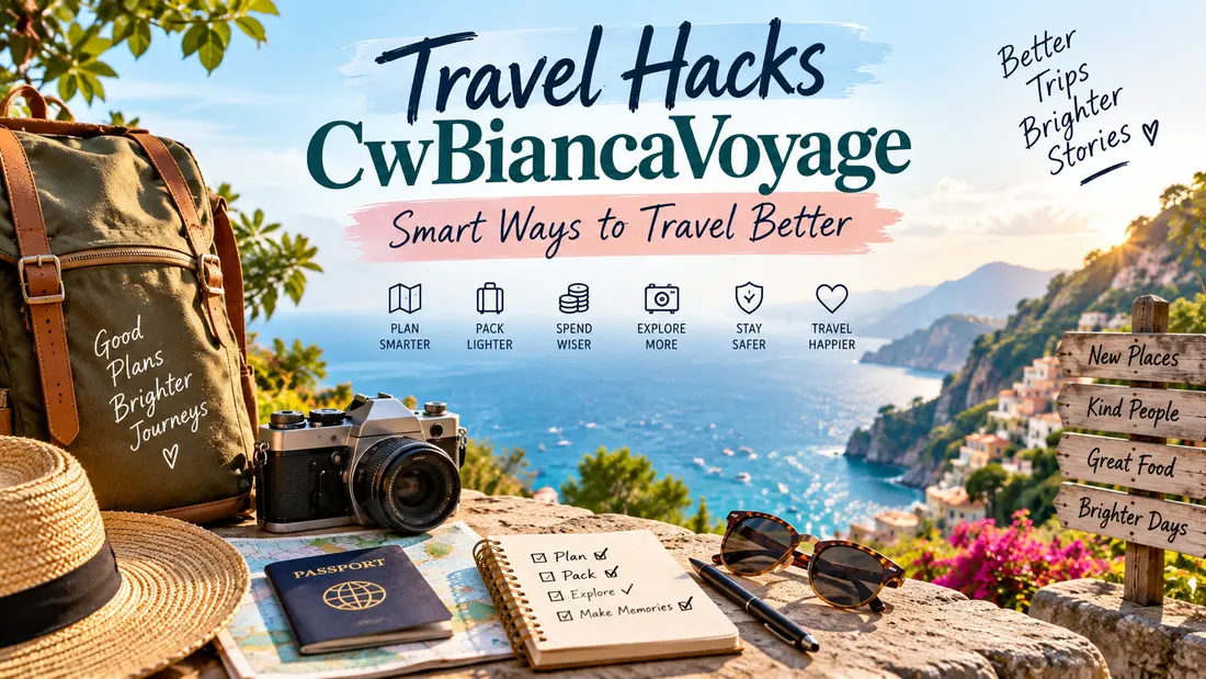 Travel Hacks CwBiancaVoyage