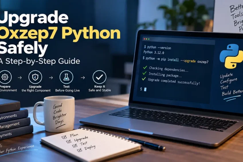 Upgrade Oxzep7 Python Safely
